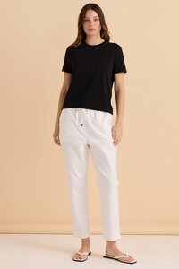 Betty Basics Cotton Slim Fit Tee