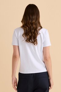 Betty Basics Cotton Slim Fit Tee