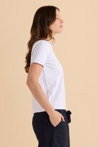Betty Basics Cotton Slim Fit Tee