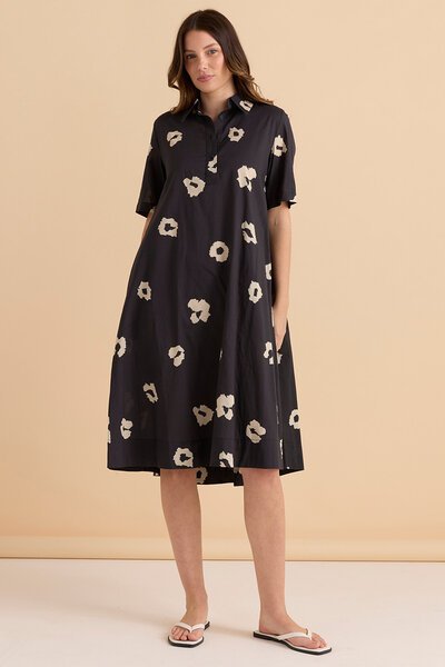 Betty Basics Savannah Swing Shirt Dress-shop-by-label-Hello Cyril.