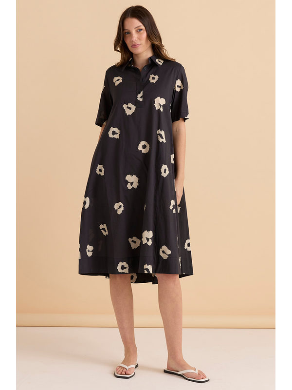 Betty Basics Savannah Swing Shirt Dress