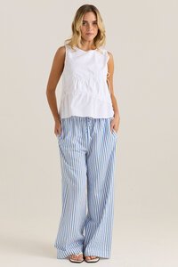 Sass Elin Gathered Tie Top