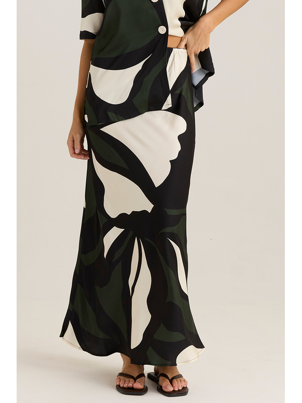 Sass Tarni Satin Slip Skirt