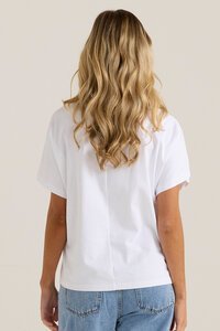 Sass Mira Crochet Tee