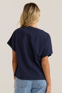 Sass Mira Crochet Tee