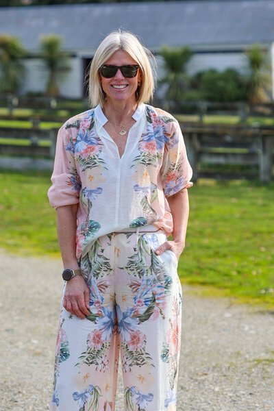 Fate + Becker Solara Split Neck Blouse-shop-by-label-Hello Cyril.