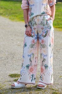 Fate + Becker Solara Placement Print Pant