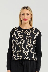 Et Alia Smith Waves Top