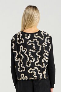 Et Alia Smith Waves Top