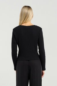 Et Alia Twist Long Sleeve Tee