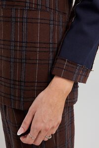 Et Alia Vivenne Check Blazer