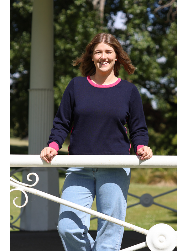 Oh Three Contrast Jumper