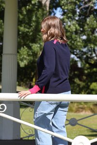 Oh Three Contrast Jumper