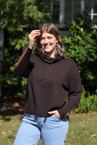 Oh Three Funnel Neck Jumper