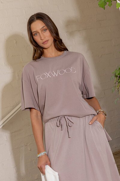Foxwood Simplified Tee-shop-by-label-Hello Cyril.