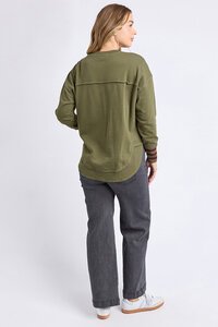 Foxwood Alex Stripe Cuff Crew