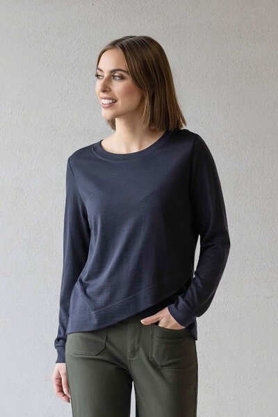 Vassalli Remy Merino Crossover Front Top-shop-by-label-Hello Cyril.