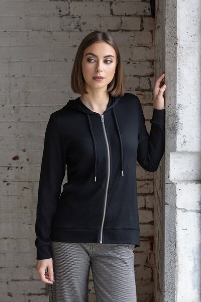 Vassalli Shield Merino Zip Up Hooded Jacket-shop-by-label-Hello Cyril.
