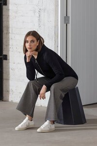 Vassalli Shield Merino Zip Up Hooded Jacket