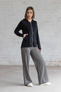 Vassalli Shield Merino Zip Up Hooded Jacket