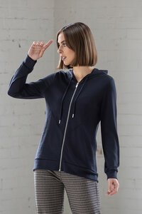 Vassalli Shield Merino Zip Up Hooded Jacket