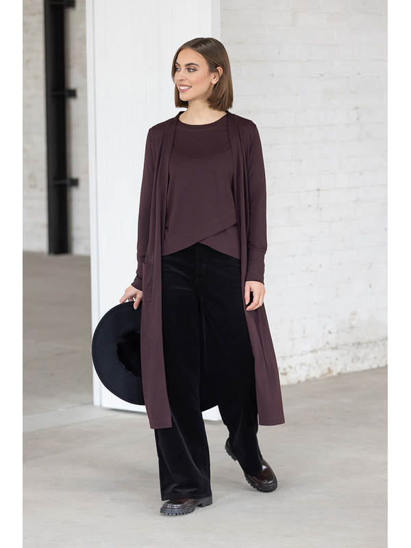 Vassalli Suki Merino Open Front Coatigan