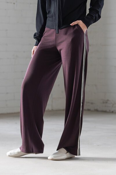 Vassalli Asher Merino Wide Leg Elastic Waist Pant-shop-by-label-Hello Cyril.