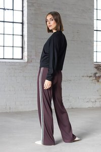 Vassalli Asher Merino Wide Leg Elastic Waist Pant