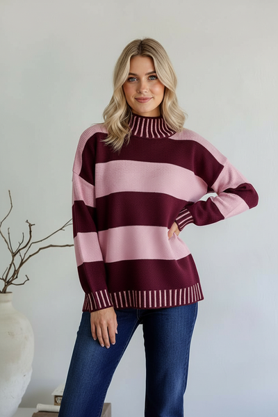 Miss Marlow Stripe Tilly Knit-hc-new-Hello Cyril.