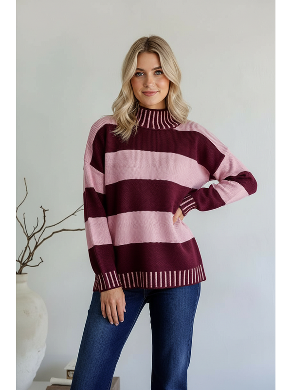 Miss Marlow Stripe Tilly Knit