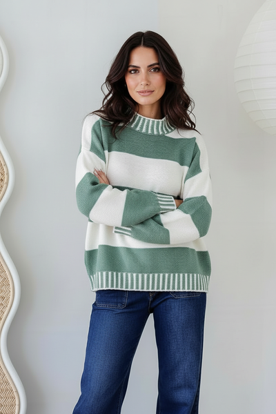 Miss Marlow Stripe Tilly Knit-hc-new-Hello Cyril.