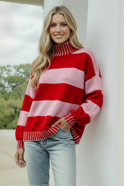 Miss Marlow Stripe Tilly Knit-hc-new-Hello Cyril.