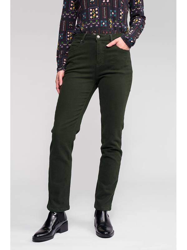 Vassalli Column Slim Knit Denim Jean