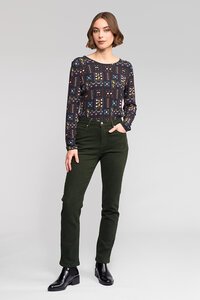 Vassalli Column Slim Knit Denim Jean