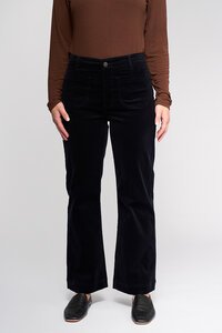 Vassalli Daily Cord Straight Ankle Grazer Pant