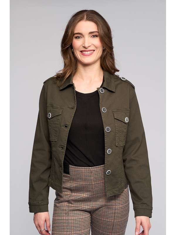 Vassalli Satellite Button Detail Jacket