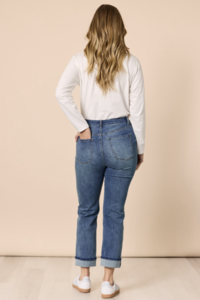 Threadz Retro Cuff Jean