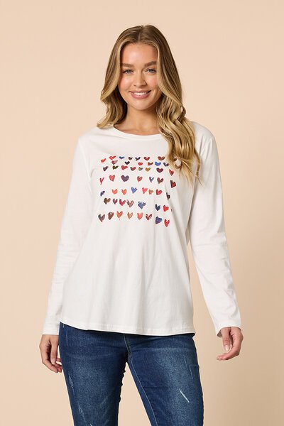 Threadz Sweetheart Tee-shop-by-label-Hello Cyril.