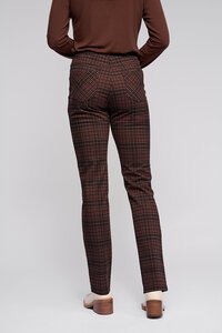 Vassalli Empire Wide Leg Ponti Pant - Cherry