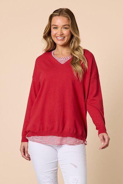 Threadz Double Take 2 in 1 Top-shop-by-style-Hello Cyril.