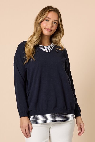 Threadz Double Take 2 in 1 Top-shop-by-style-Hello Cyril.