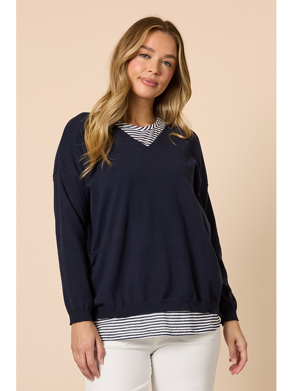 Threadz Double Take 2 in 1 Top