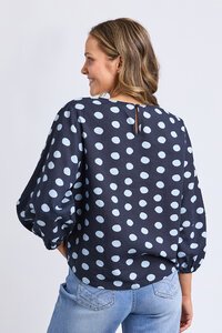 Elm Dotty Top