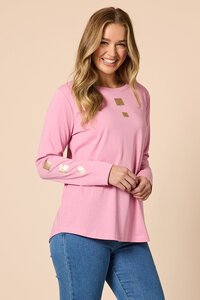 Threadz Hearts Square Tee