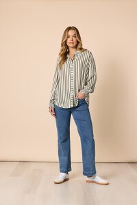 Threadz Amour Stripe Shirt