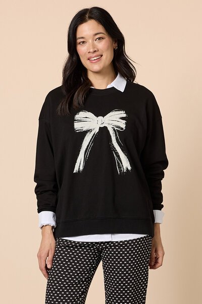 Gordon Smith Pretty Bow Sweatshirt-shop-by-label-Hello Cyril.
