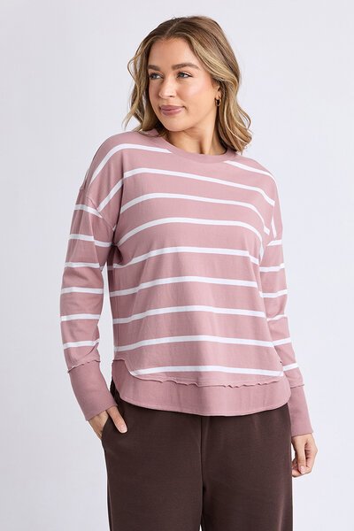 Foxwood Farrah Stripe Long Sleeve-hc-new-Hello Cyril.