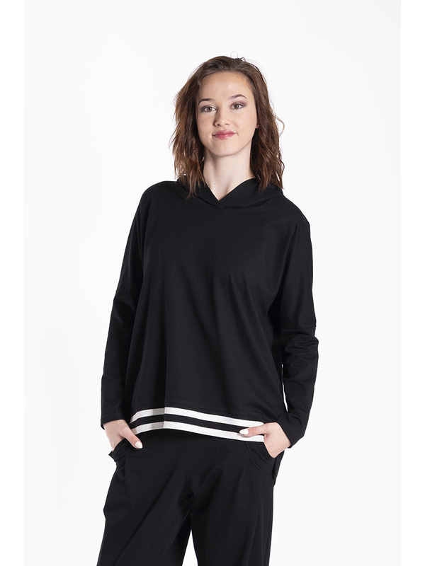 Jellicoe Hoodie Noir Dog