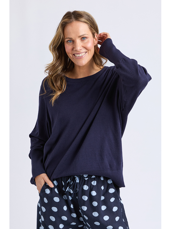 Elm Sunny Long Sleeve Knit Top