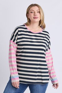 Elm Gaeb Stripe Long Sleeve Tee